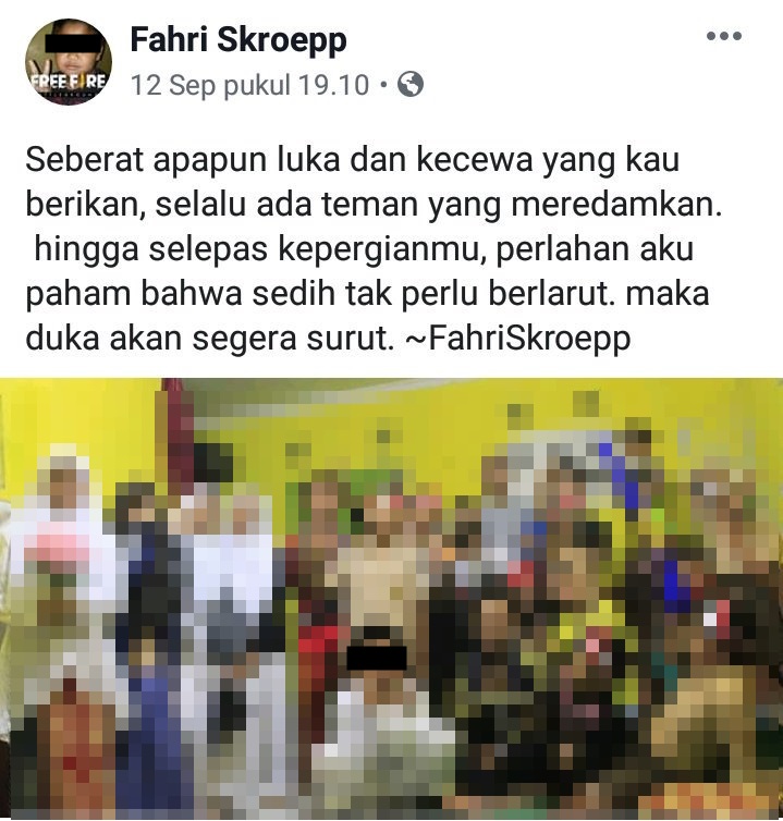10 Status galau Fahri Skroepp, bocah sadboy yang lagi viral
