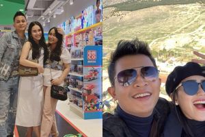 10 Momen kedekatan Ayu Ting Ting dan Nanda Fachrizal, bak saudara