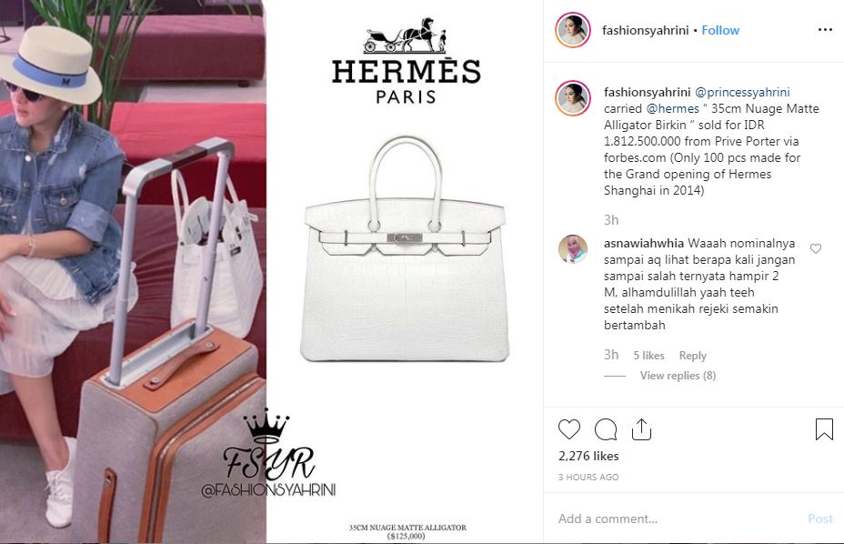 7 Momen liburan Syahrini & Reino di Italia, tasnya curi perhatian