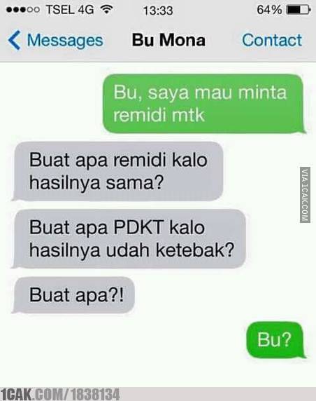 10 Chat lucu 'akibat terlalu baper' ini endingnya bikin cekikikan