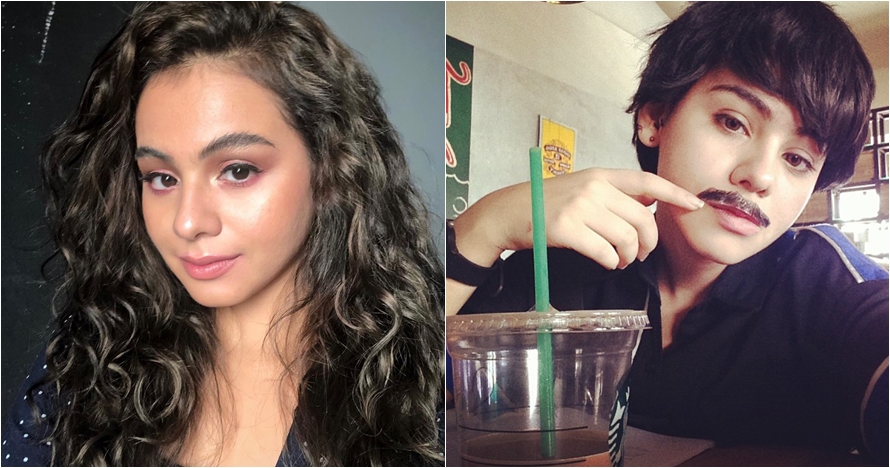 8 Potret lucu Sahila Hisyam, kumis tipisnya bikin heran warganet