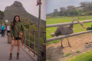 10 Momen Ashanty liburan di Afrika, sempat dipatok burung unta