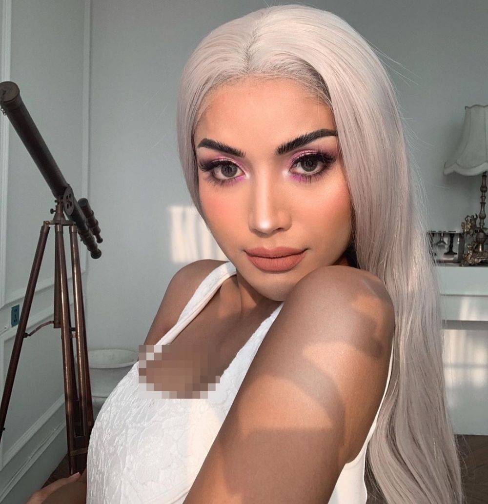 Tiru gaya Kylie Jenner, penampilan Millen Cyrus bikin pangling