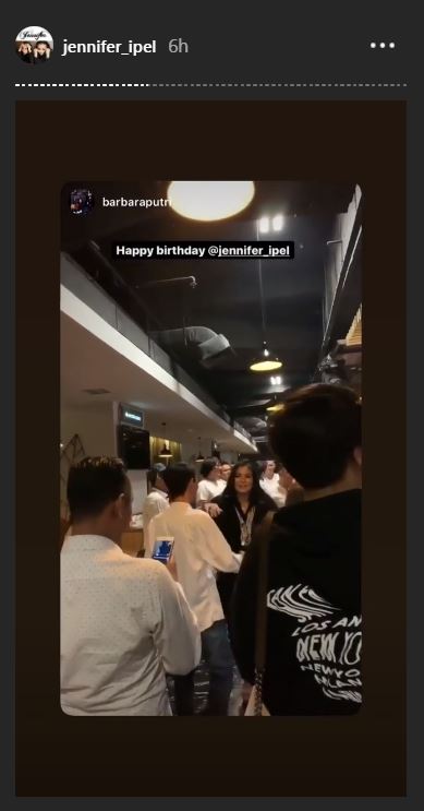 10 Momen perayaan ultah Jennifer Ipel, bentuk kuenya jadi sorotan