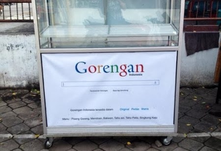 10 Tulisan lucu di gerobak jualan bikin nyengir, menggelitik pol