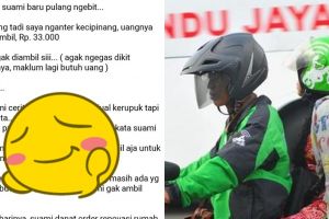 Kisah haru driver ojek online tak tagih tarif penumpang tunanetra