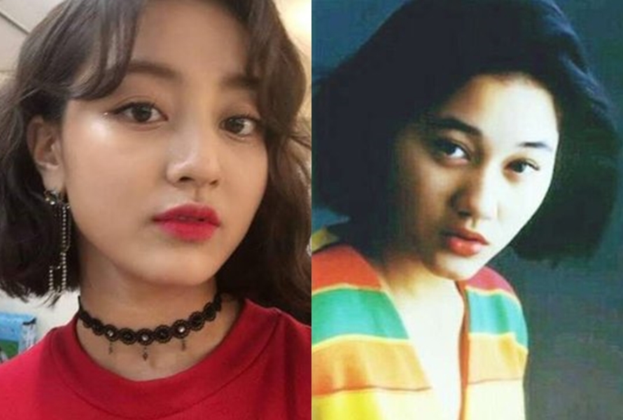 15 Potret Jihyo TWICE mirip mendiang Nike Ardilla, bak reinkarnasi