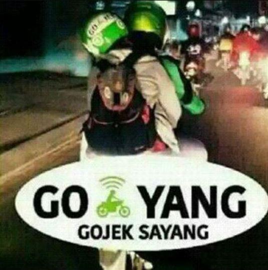 10 Meme lucu penumpang ojek online ini endingnya malah baper