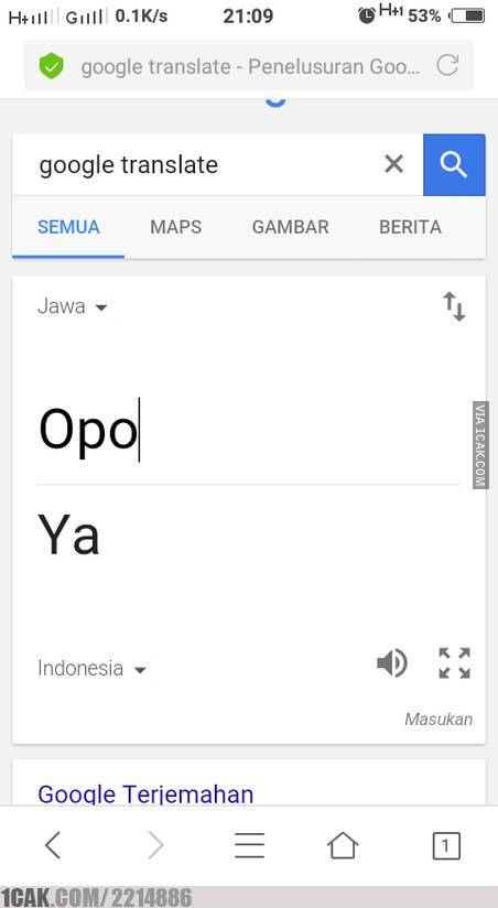 Google translate sunda kasar