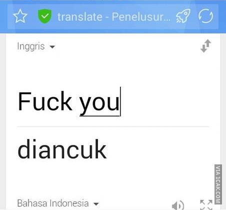 13 Terjemahan absurd Google  Translate  Inggris Indonesia 