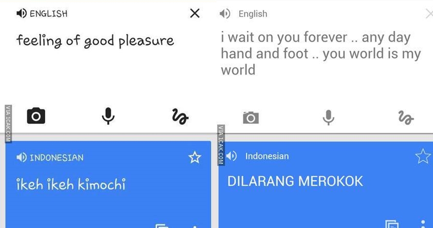 13 Terjemahan absurd Google Translate Inggris-Indonesia ini kocak