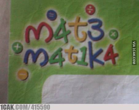 10 Tulisan dan gambar absurd di buku pelajaran sekolah, nyeleneh