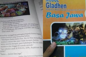 10 Tulisan dan gambar absurd di buku pelajaran sekolah, nyeleneh