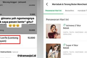 9 Momen absurd pesan makanan via ojek online ini bikin ngakak