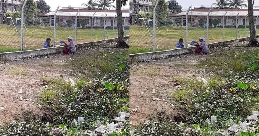 Viral nenek bawa makanan ke sekolah cucu, kisahnya bikin mewek