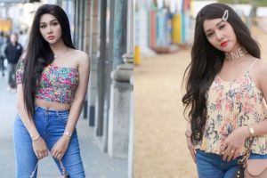 Akting jadi penjual tahu gejrot, gaya Lucinta Luna jadi sorotan