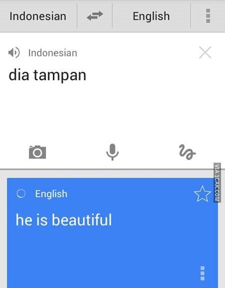 13 Terjemahan lucu Google Translate Indonesia-Inggris ini nyeleneh