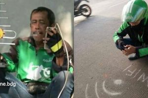 10 Potret lucu usaha driver ojek online nyari pelanggan, absurd