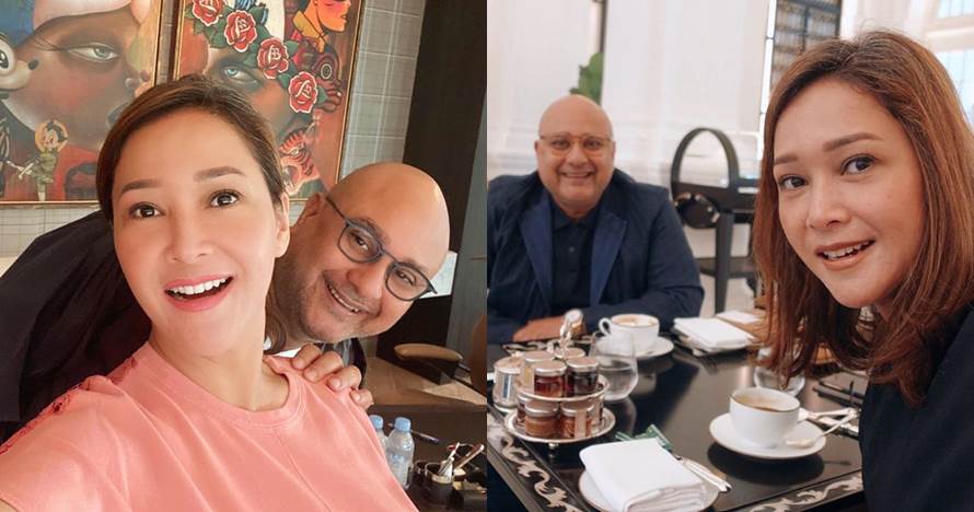 Umrah bareng Irwan Mussry, penampilan Maia Estianty curi perhatian