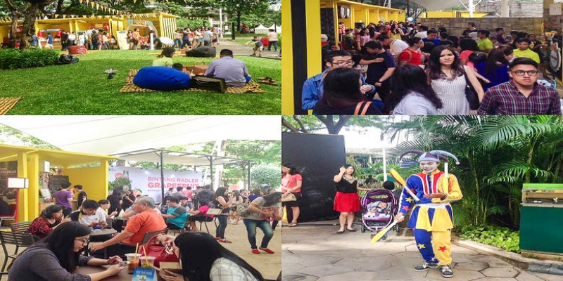 Begini serunya menikmati kuliner sambil piknik di tengah kota
