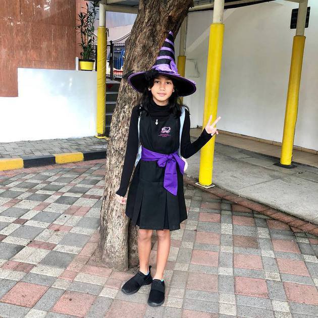 9 Pesona Naima Malinka, putri Nova Eliza yang bertalenta