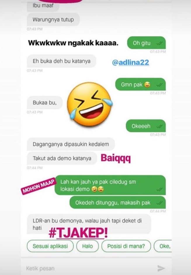 10 Gombalan lucu driver ojek online dan penumpang, bikin kegeeran