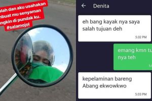 10 Gombalan lucu driver ojek online dan penumpang, bikin kegeeran