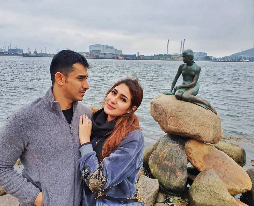 9 Potret bulan madu Tania Nadira & Abdulla Alwi di Denmark