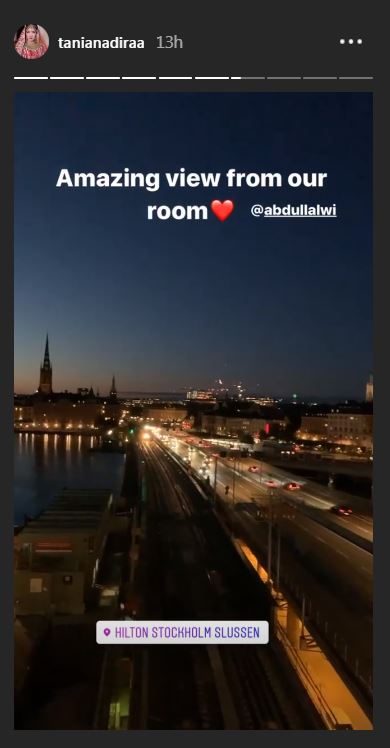 9 Potret bulan madu Tania Nadira & Abdulla Alwi di Denmark