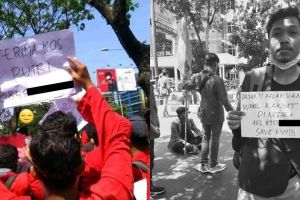 Tulis nomor HP di kertas demo, mahasiswa ini kena prank warganet