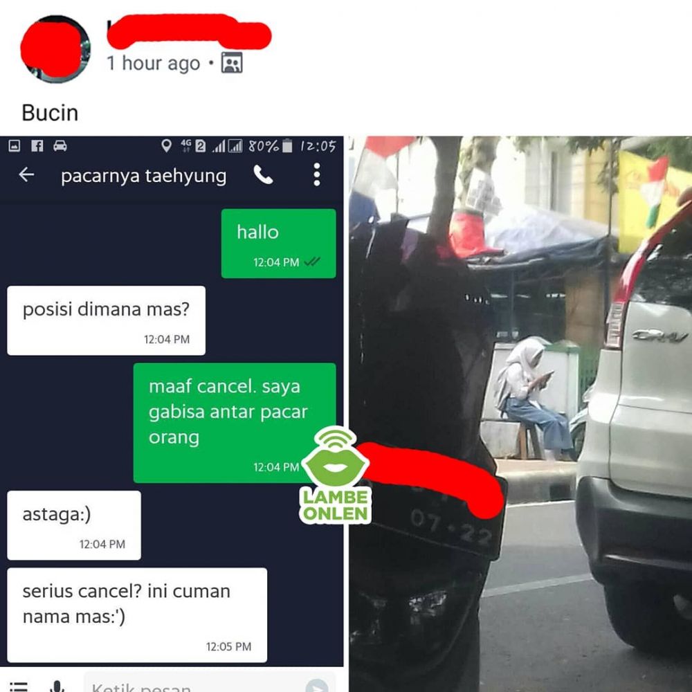 11 Momen lucu driver ojek online cari ciri-ciri penumpang