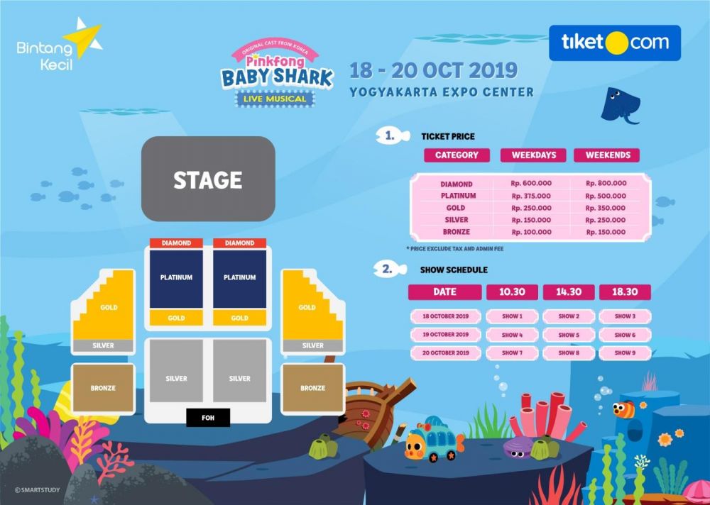 Pinkfong 'Baby Shark' bakal datang ke Indonesia, catat tanggalnya