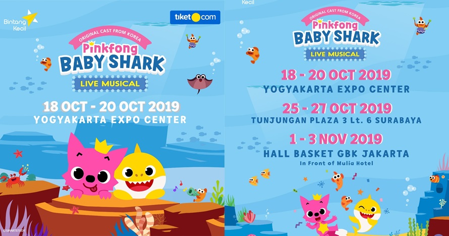 Pinkfong 'Baby Shark' bakal datang ke Indonesia, catat tanggalnya
