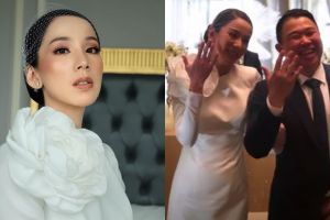 Sah, ini 10 momen pernikahan kedua Jill Gladys dan Billy Soelaiman  