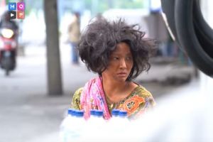 Menyamar jadi orang gila, Sarwendah menangis saat diberi makan