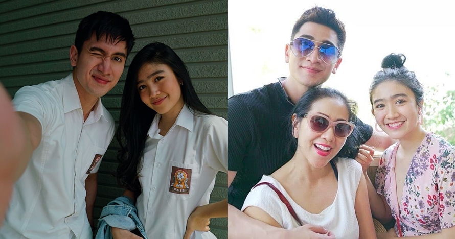 8 Momen kedekatan Febby Rastanty dan keluarga Verrell Bramasta