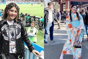 7 Momen liburan Via Vallen di luar negeri, gayanya jadi sorotan