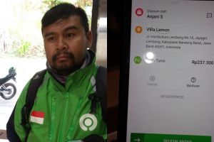 Dapat order pulsa, driver ojek online ini ditipu Rp 400 ribu