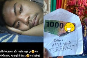 10 Potret ini gambarkan cowok juga bisa patah hati, ngenes banget