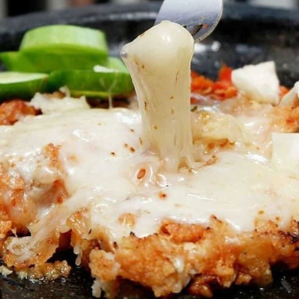 11 Resep ayam geprek mozarella mudah dibuat, enak dan sederhana