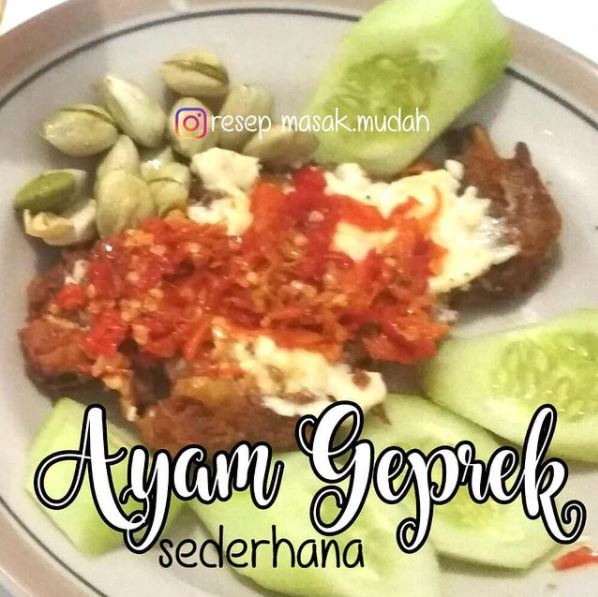 11 Resep ayam geprek mozarella mudah dibuat, enak dan sederhana
