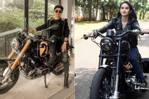 Gaya 7 seleb cantik saat naik motor gede ini gahar abis