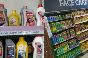 9 Potret barang dagangan salah posisi ini bikin melongo