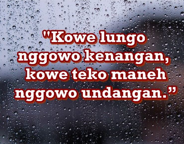 Kata Kata Cinta Dalam Bahasa Jawa Dan Artinya