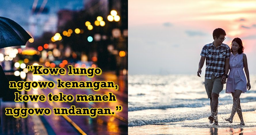 40 Kata kata  cinta  bahasa  Jawa romantis  dan menyentuh hati
