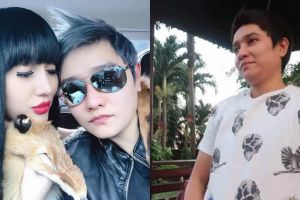 Berenang bareng Lucinta Luna, momen Abash buka baju bikin penasaran