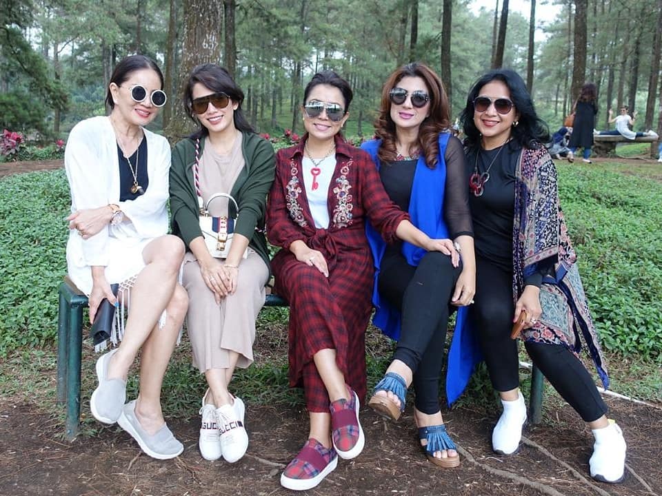 7 Momen Mayangsari boyong geng sosialitanya ke Purwokerto