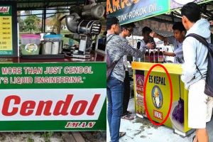 10 Spanduk jualan pedagang es ini lucu tapi kreatif abis