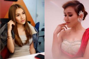 Unggah foto bareng rekan seleb, mata Ayu Ting Ting curi perhatian