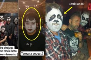 10 Potret lucu orang salah dandan ini bikin cekikikan